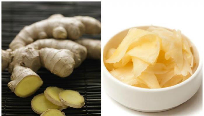 Step-by-step recipe for pickled ginger at home