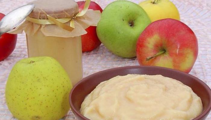 Applesauce for babies from fresh apples - how to make it yourself (recipe)