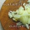 Salads with fried carrots and onions: recipes Salad with fried carrots