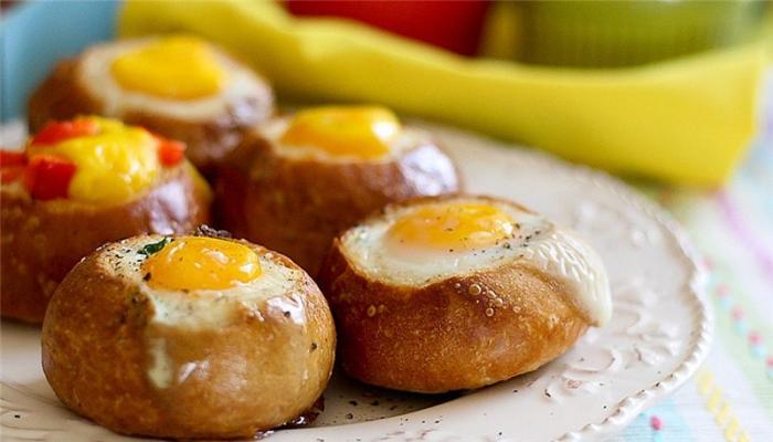 TOP 5 recipes for stuffed buns for breakfast